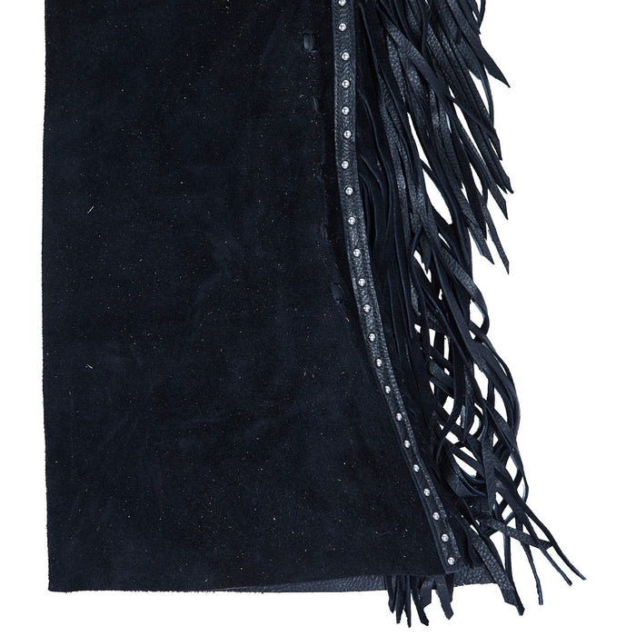 NRS Black Silver Spot Medium Chaps