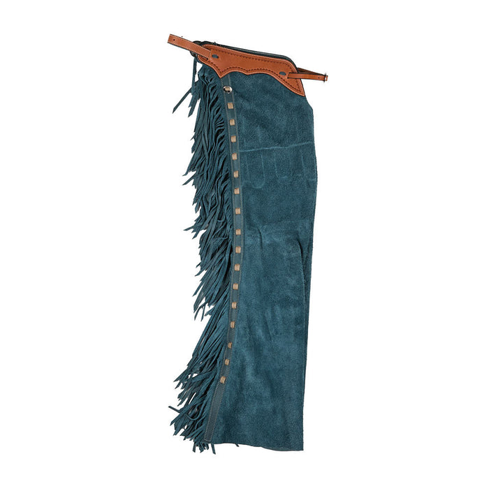 NRS Roughout Blue and Cream Lace Small Chaps