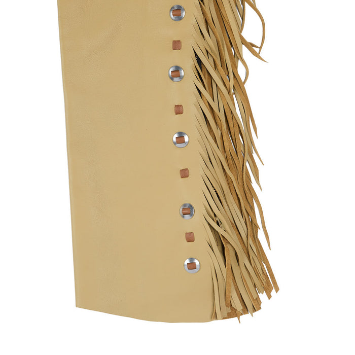 NRS Tan and Saddle Tan Lace Small Chaps