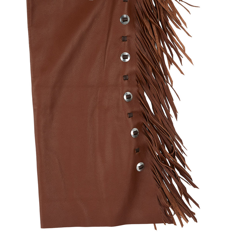 NRS Medium Brown and Chocolate Lace Extra Large Chaps