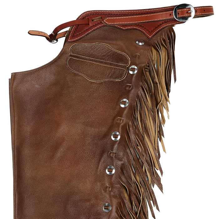 NRS Brown Smooth Extra Large Chaps