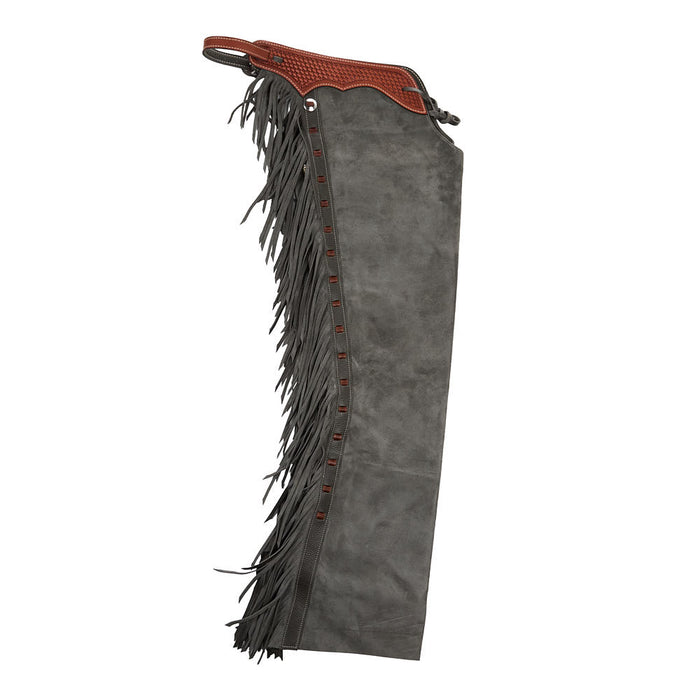 NRS Dark Gray Roughout Borderline Chaps