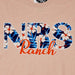 NRS Ranch Peach Hawaiian Logo Tee