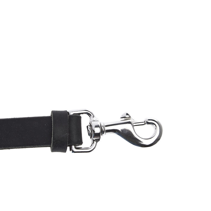 NRS Tack Black Latigo Down Strap 1in