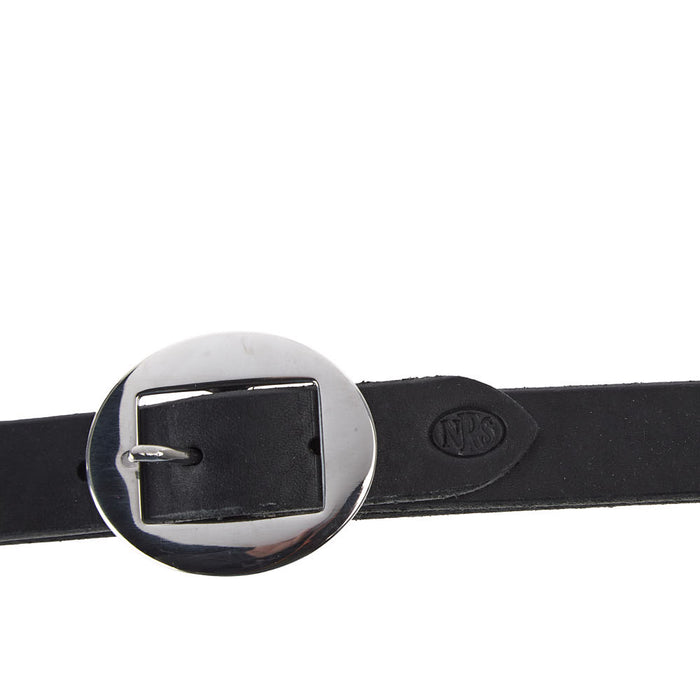 NRS Tack Black Latigo Down Strap 1in