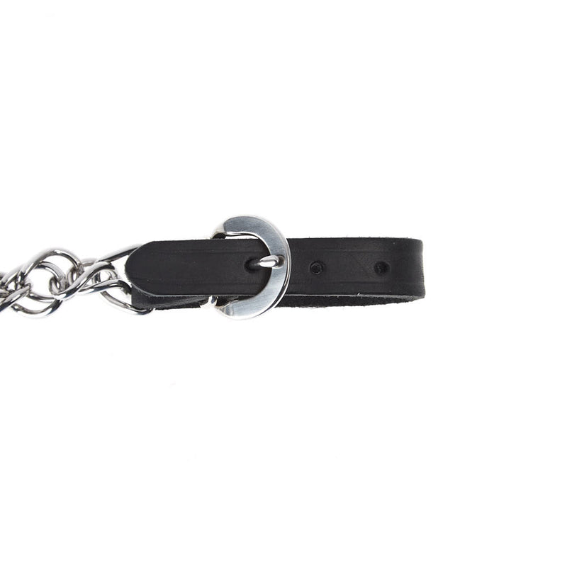 NRS Tack Black Flat Stainless Steel Curb Chain