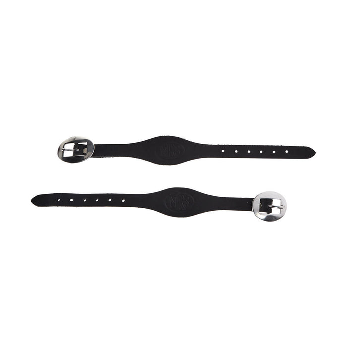 NRS Tack Black Latigo Stirrup Hobbles