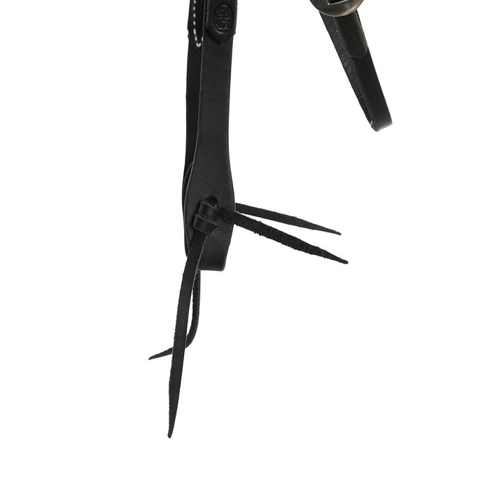 NRS Tack Black Straight Browband Headstall