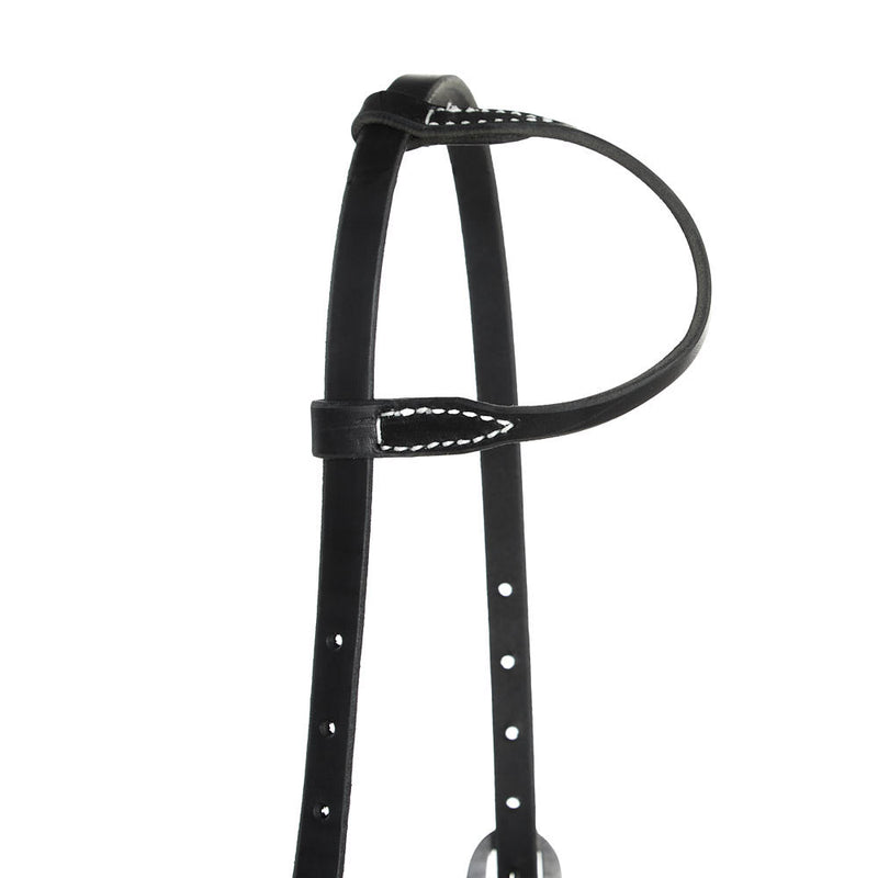 NRS Tack Black Single Ear Headstall