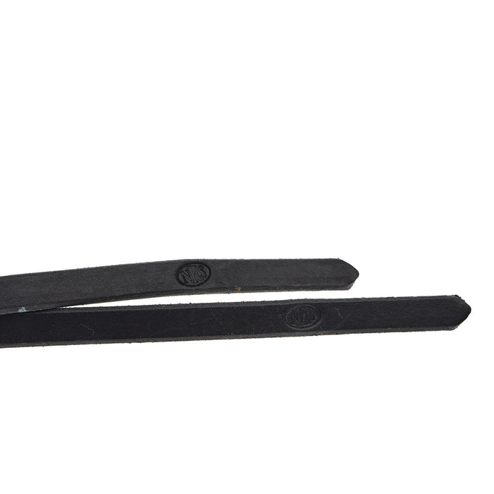 NRS Tack 1/2in Black Split Reins 8ft