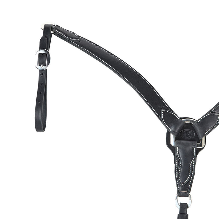 NRS Tack Black 1 1/2in Tapered Breast Collar