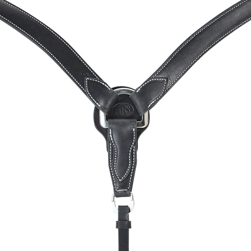 NRS Tack Black 1 1/2in Tapered Breast Collar