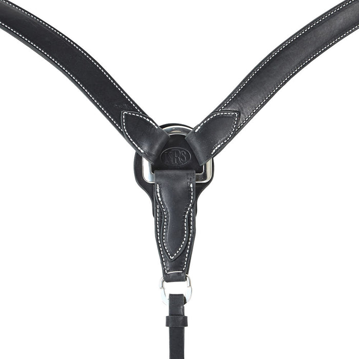 NRS Tack Black 1 1/2in Tapered Breast Collar
