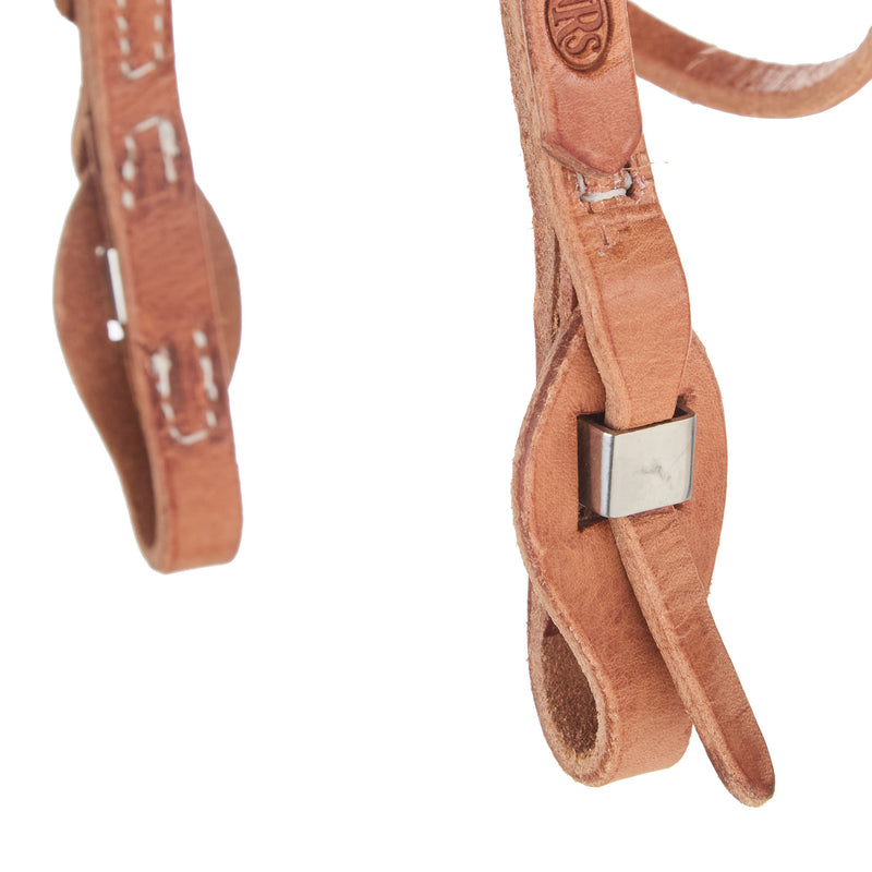 NRS TACK Single Ear Quick Change Headstall w/Throat Latch