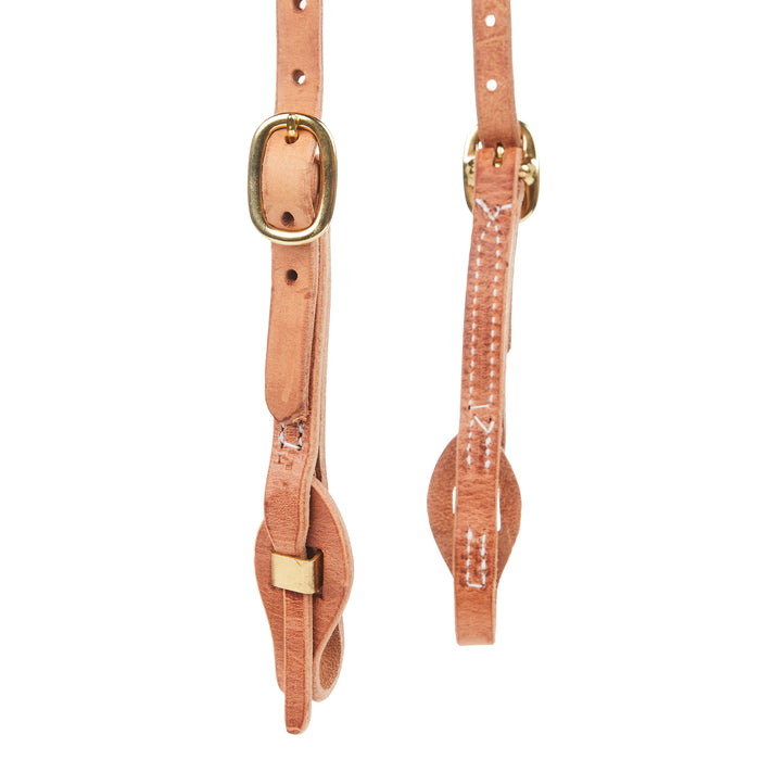 NRS TACK Single Ear Headstall with Quick Change Box Loops