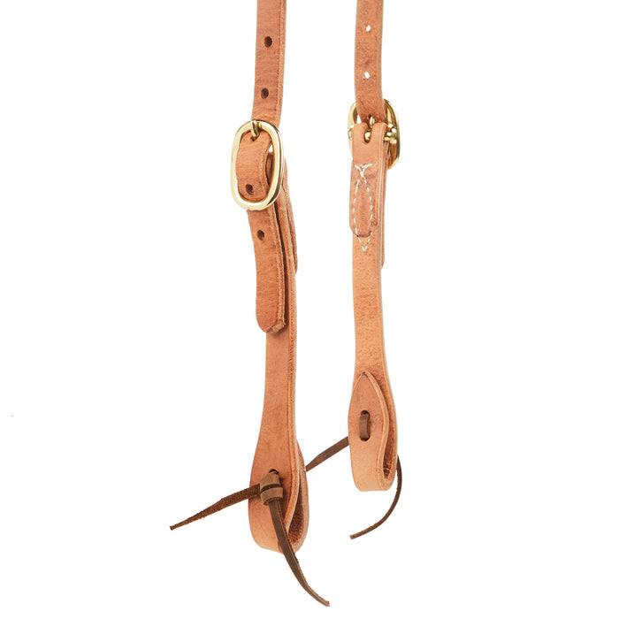 NRS TACK Single Ear Headstall with Tie Bit Ends