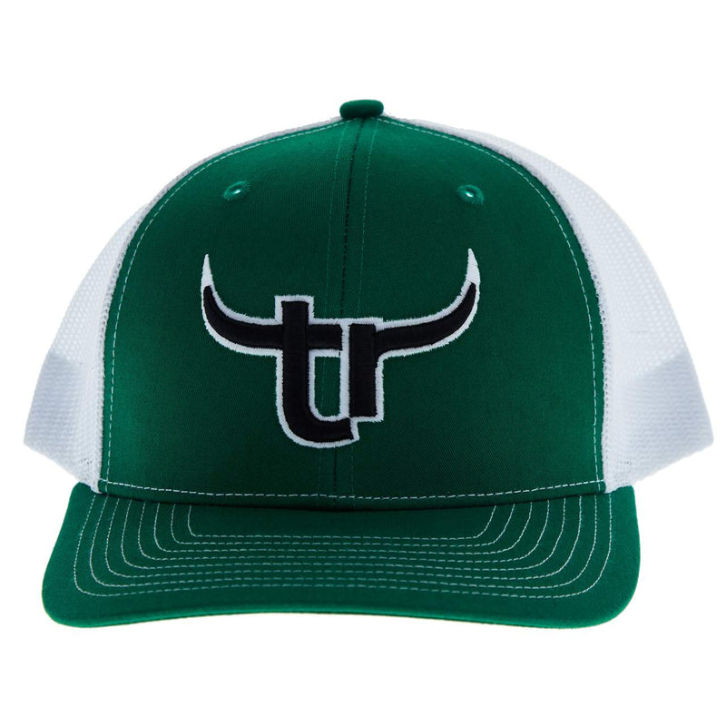 Teamroper Team Roper Kelly Green and White Cap