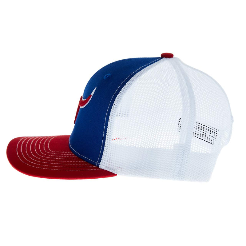 Teamroper Team Roper Royal Blue and Red Cap