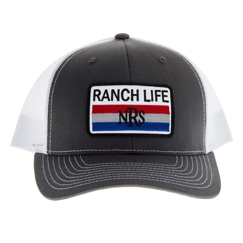 NRS Charcoal and White Cap
