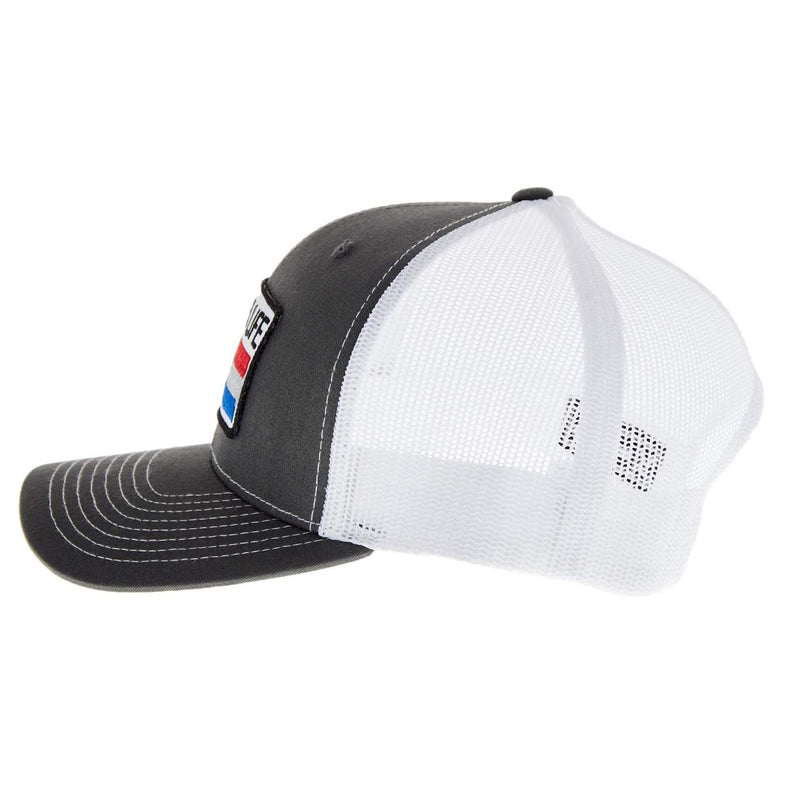 NRS Charcoal and White Cap