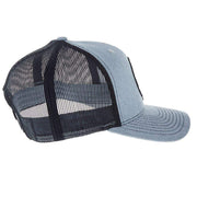 NRS Heather Grey and Black Patch Cap
