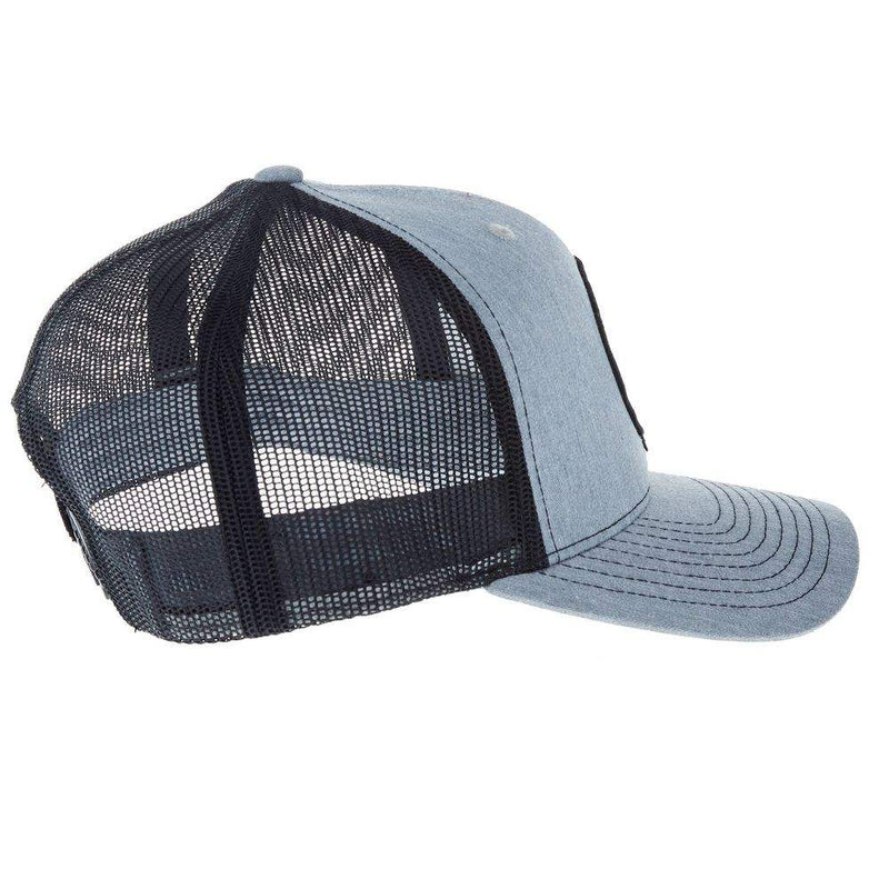 NRS Heather Grey and Black Patch Cap