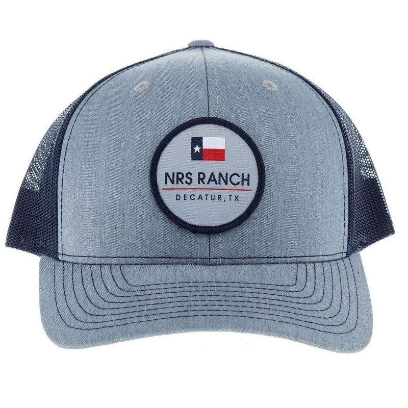 NRS Grey and Navy Patch Cap