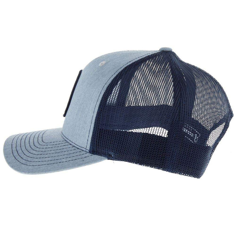 NRS Grey and Navy Patch Cap