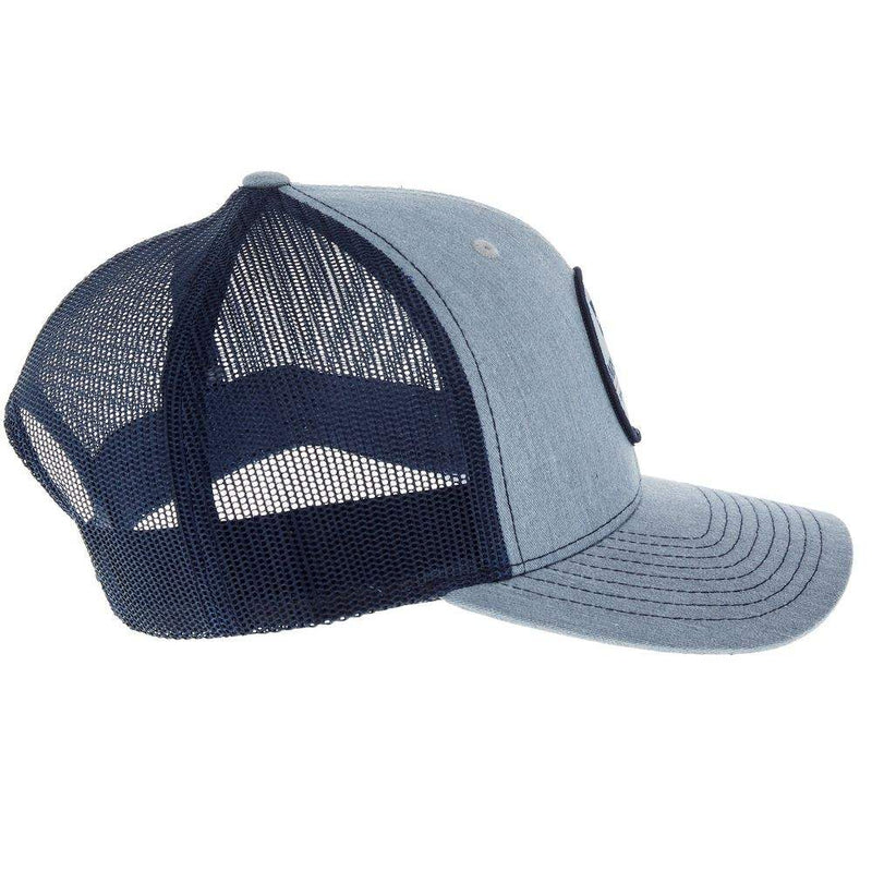 NRS Grey and Navy Patch Cap