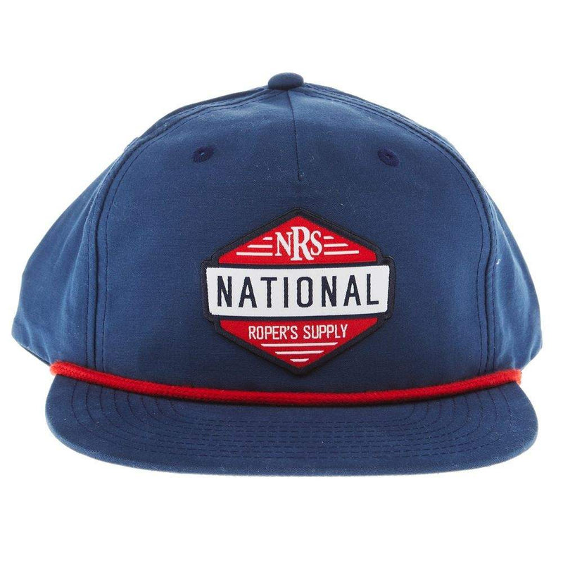 NRS Navy with Red Rope Logo Cap