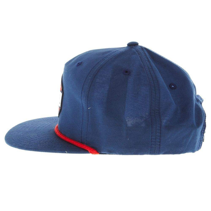 Nrs Roping Logo NRS Navy with Red Rope Logo Cap