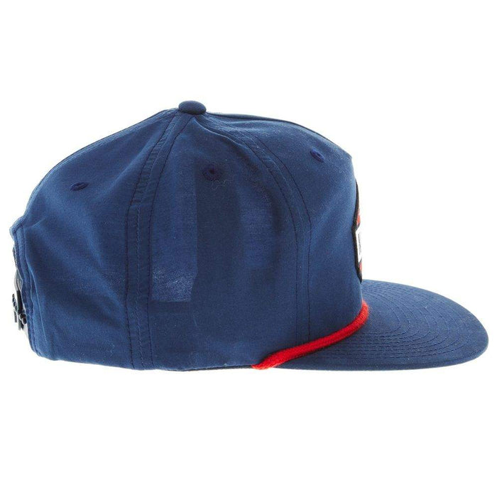 Nrs Roping Logo NRS Navy with Red Rope Logo Cap