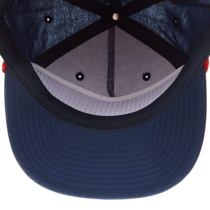 NRS Navy with Red Rope Logo Cap