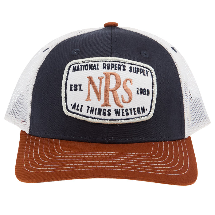 NRS All Things Western Navy Patch Cap
