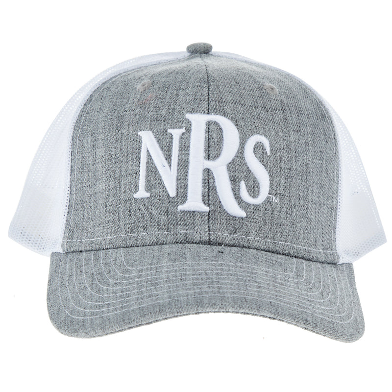 NRS Dark Grey and White 3D Logo Cap