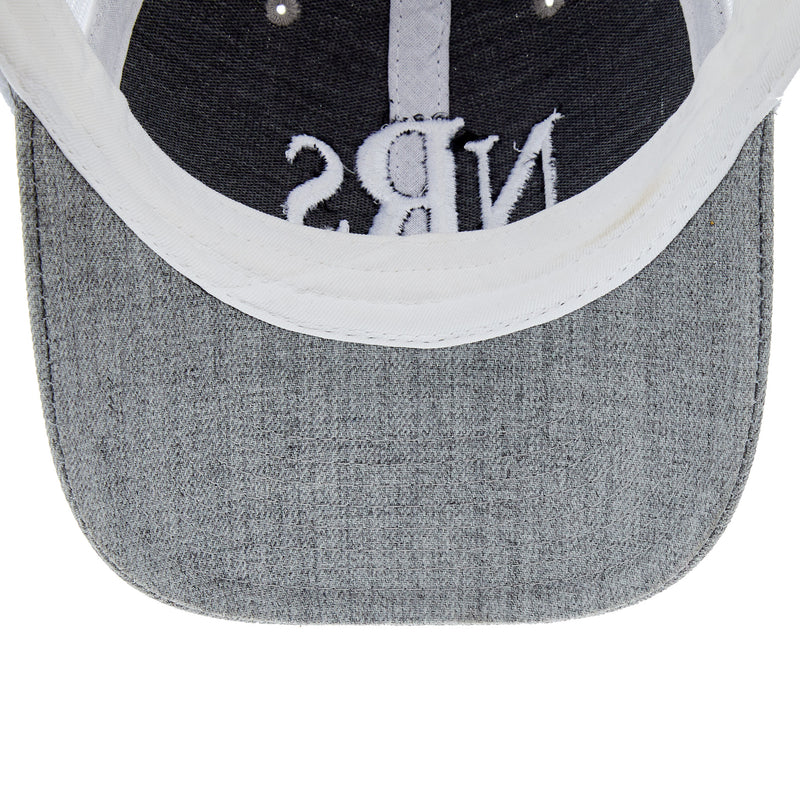 NRS Dark Grey and White 3D Logo Cap