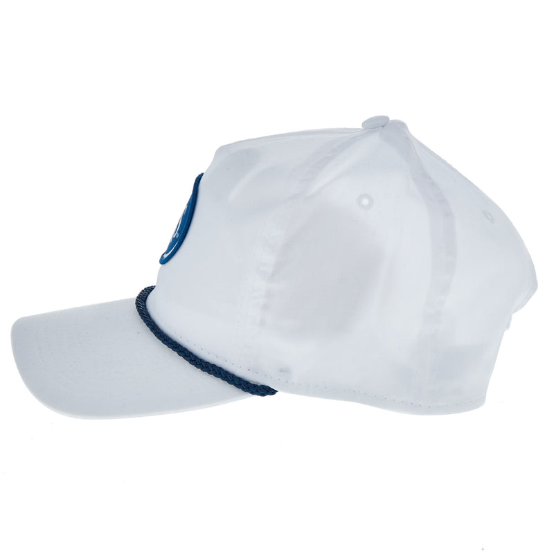 NRS White and Navy Oval Patch Cap