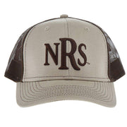 NRS Khaki and Coffee 3D Logo Cap
