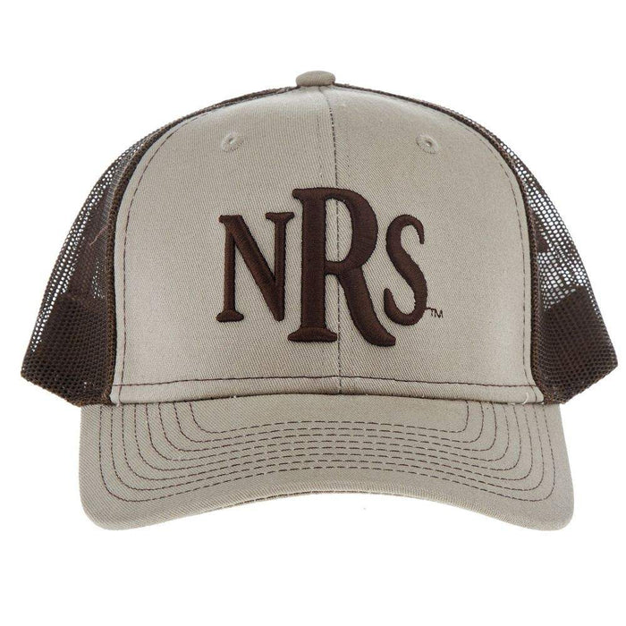 NRS Khaki and Coffee 3D Logo Cap