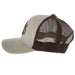 NRS Khaki and Coffee 3D Logo Cap