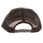 NRS Khaki and Coffee 3D Logo Cap