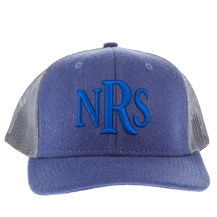 NRS Navy and Grey 3D Logo Cap