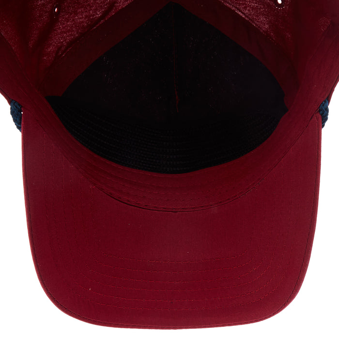 NRS Cardinal and Royal Blue Oval Patch Cap