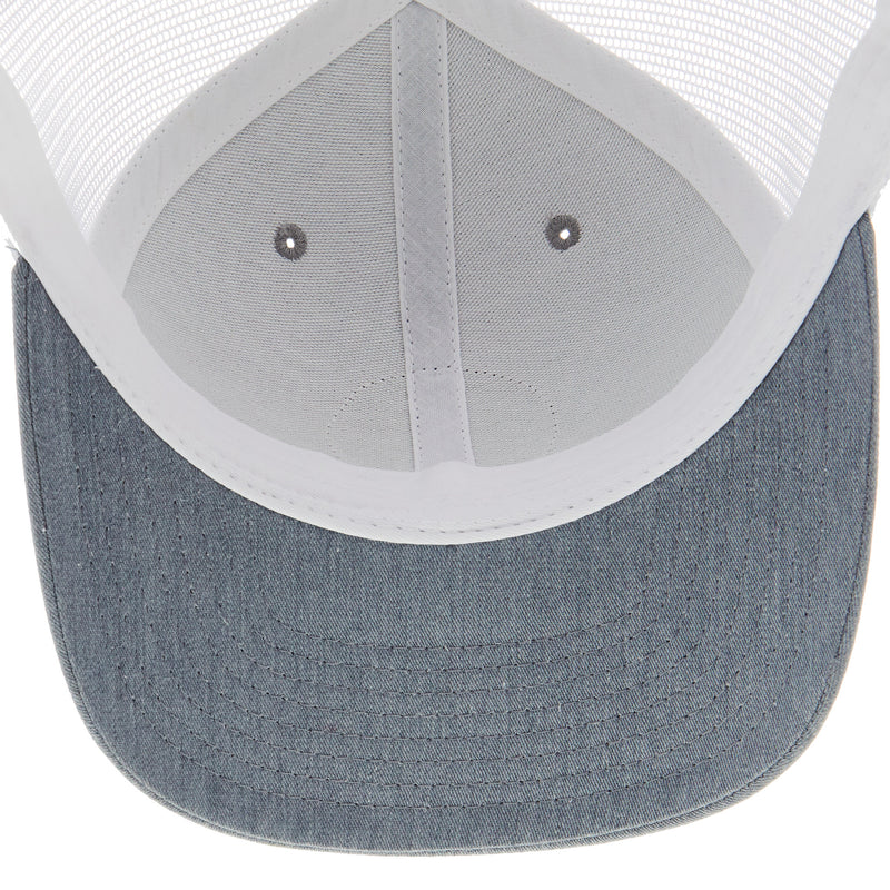 NRS Mens Heather Grey White and Logo Cap