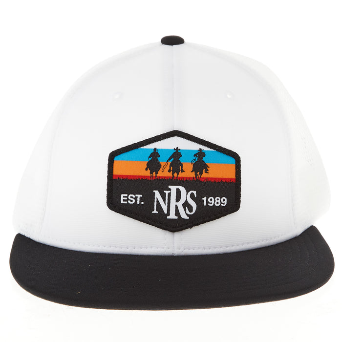 NRS Cowboy White and Black Cap
