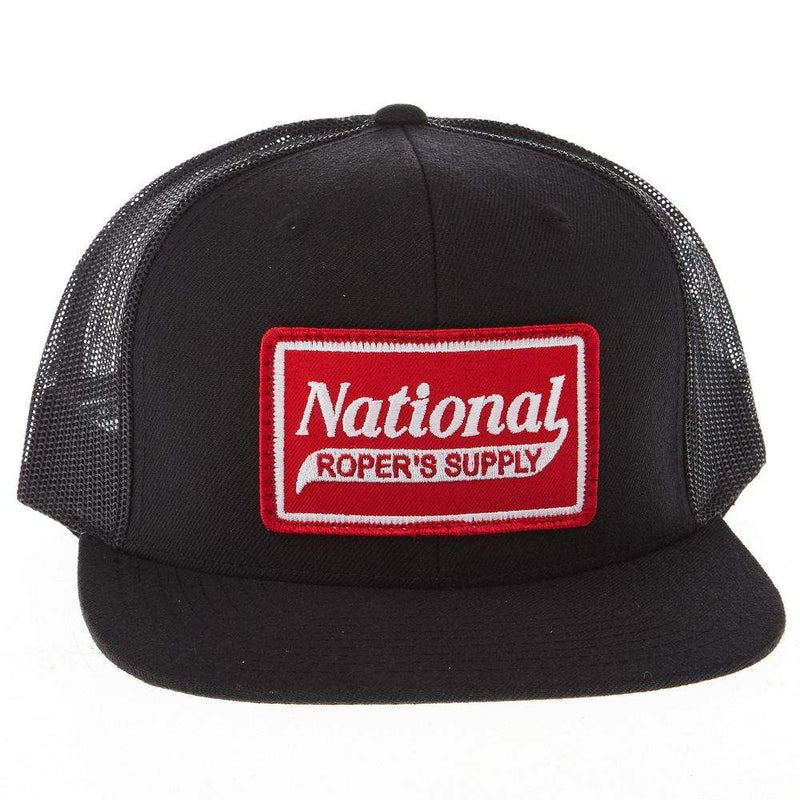 NRS National Ropers Supply Black Cap