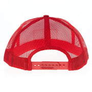 NRS National Ropers Supply White and Red Cap
