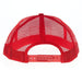 NRS National Ropers Supply White and Red Cap