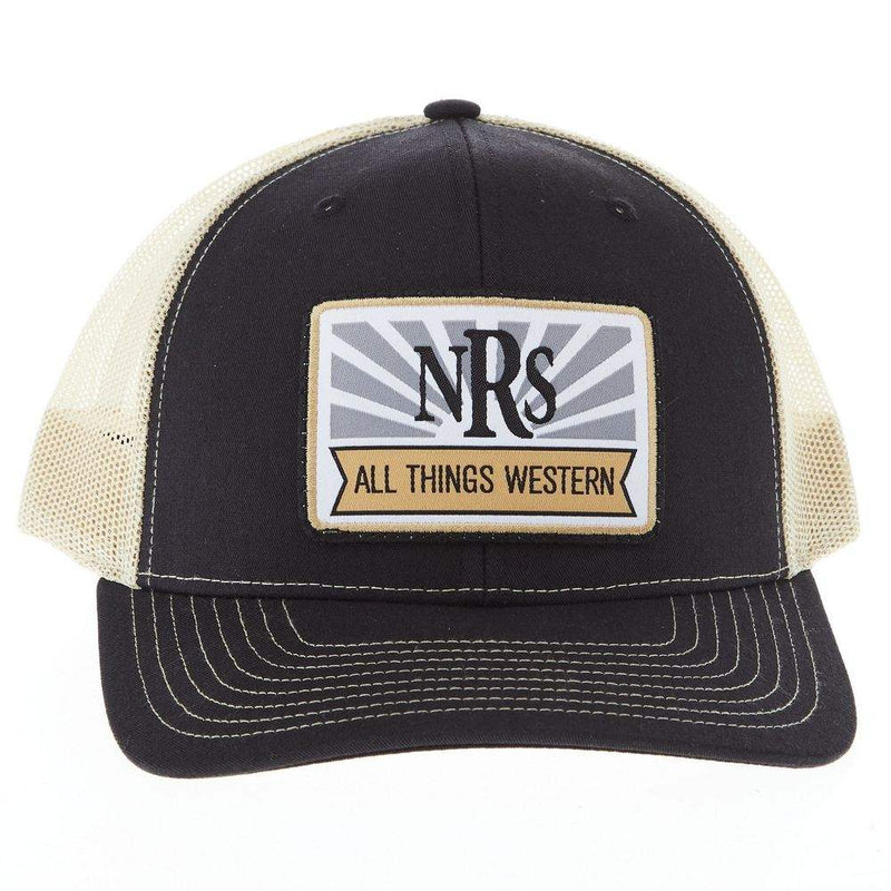 NRS All Things Western Black and Vegas Gold Cap