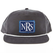 NRS Charcoal and White Rope Cap